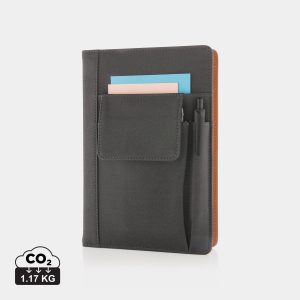 Carnet de notes avec pochette pour téléphone