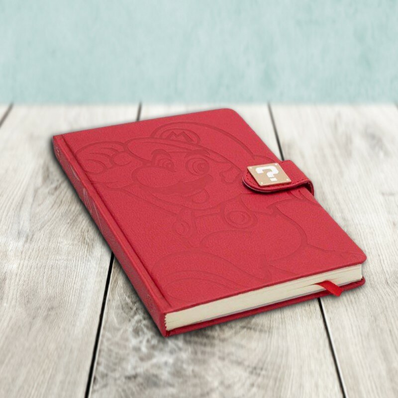 Carnet de Notes Deluxe Super Mario Nintendo Rouge Carnet de Notes Deluxe Super Mario Nintendo Rouge