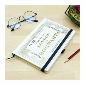 Carnet de Notes Harry Potter Ticket Londres Poudlard