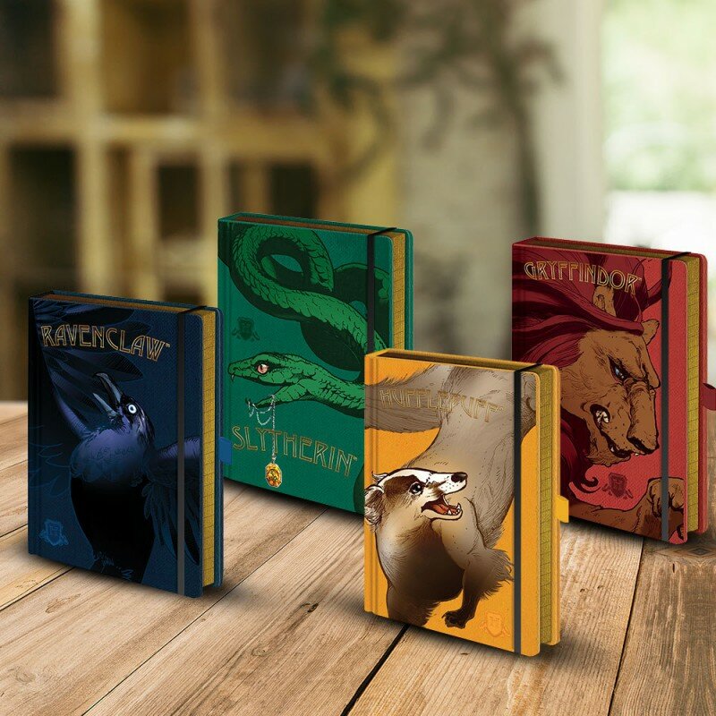 Carnet de Notes Premium Harry Potter Maisons Poudlard Carnet de Notes Premium Harry Potter Maisons Poudlard