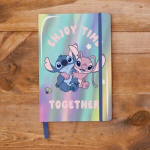 Carnet de Notes Stitch & Angel Disney Holographique