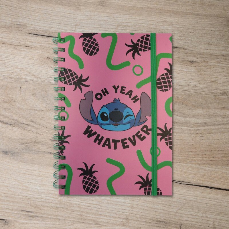 Carnet de Notes Stitch Disney à Spirales - Oh Yeah Whatever Carnet de Notes Stitch Disney à Spirales - Oh Yeah Whatever