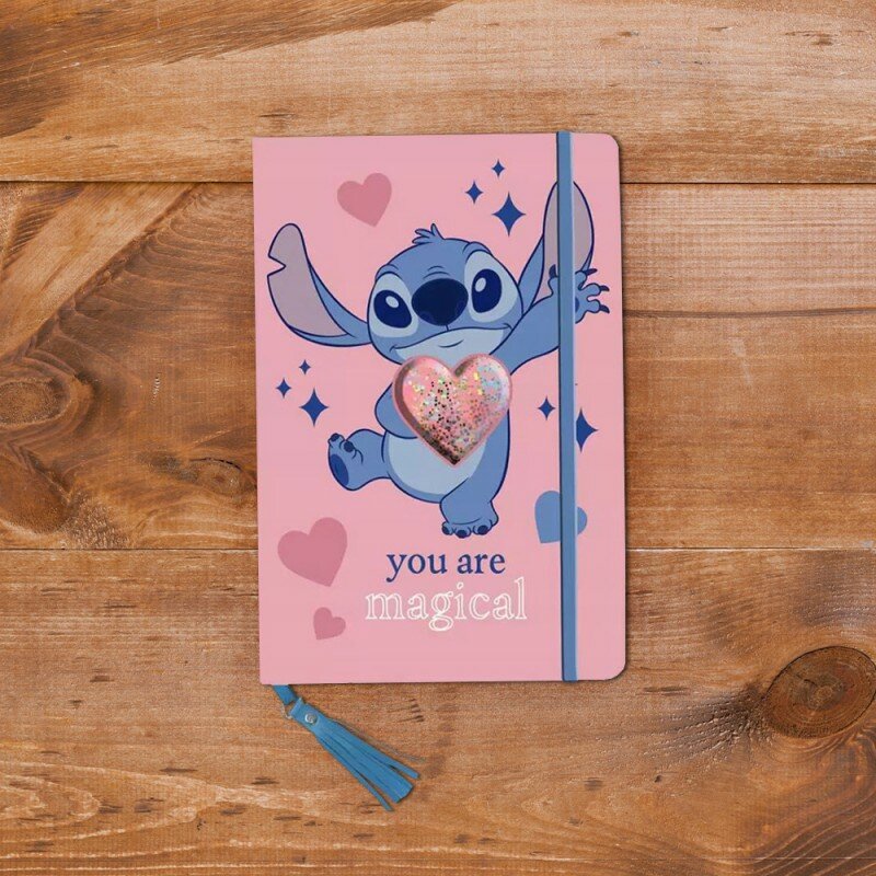 Carnet de Notes Stitch Disney Cœur Paillettes - You are Magical Carnet de Notes Stitch Disney Cœur Paillettes - You are Magical