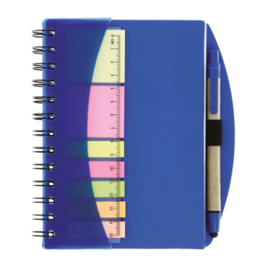 Carnet spirale adhesifs/stylo