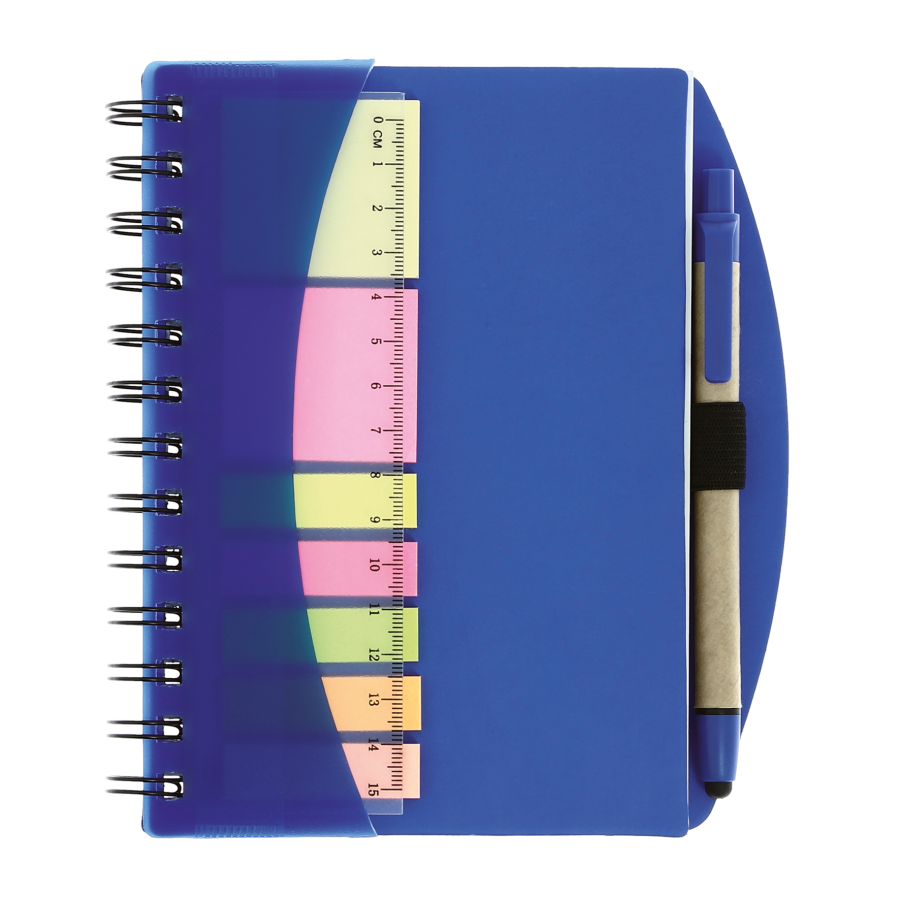 Carnet spirale adhesifs/stylo Carnet spirale adhesifs/stylo