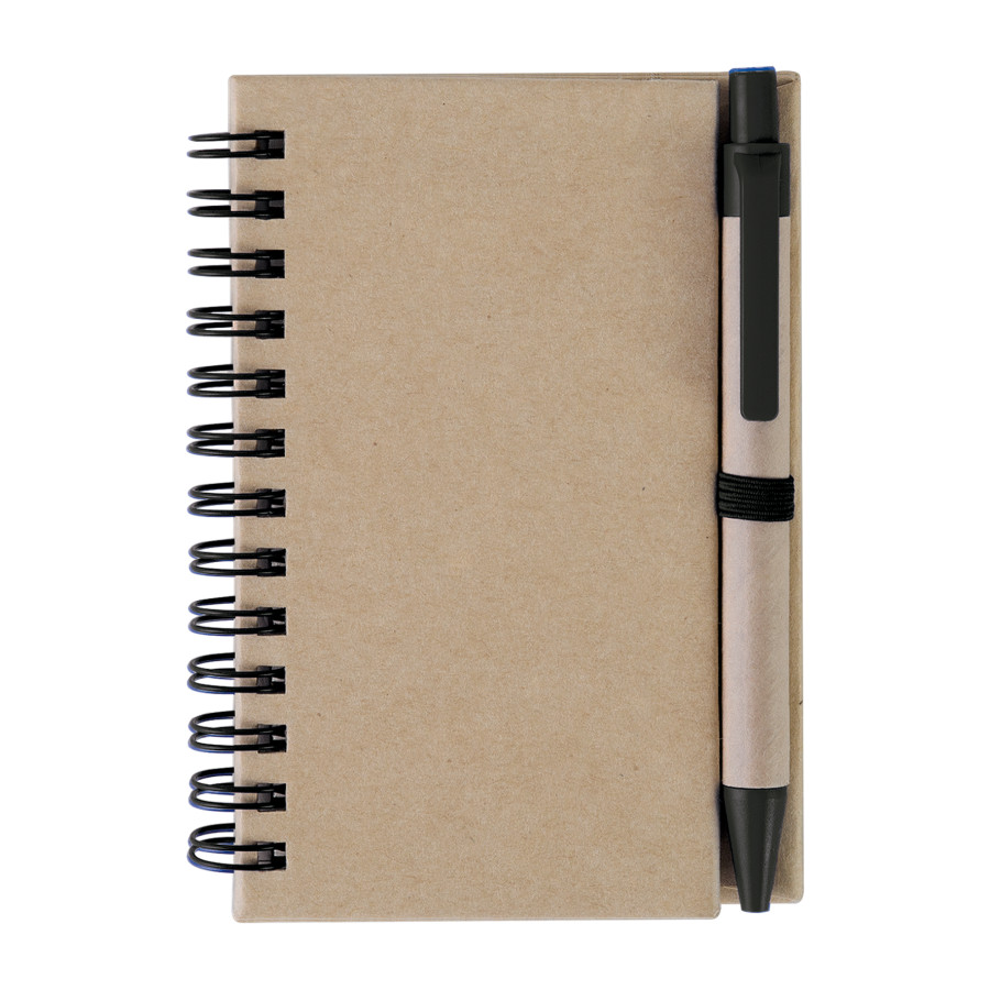 Carnet spirale avec stylo Carnet spirale avec stylo