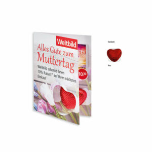 Carte à plier impression personnalisée, 1 pièce