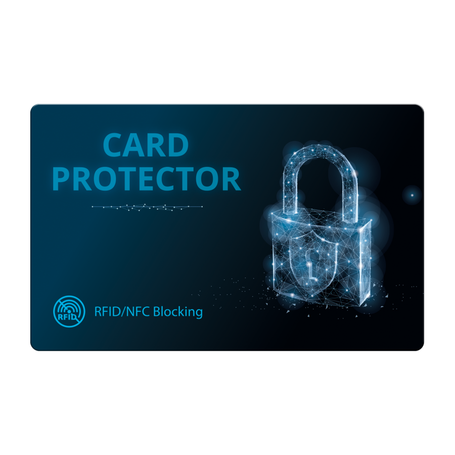 Carte de blocage anti-rfid/nfc Carte de blocage anti-rfid/nfc