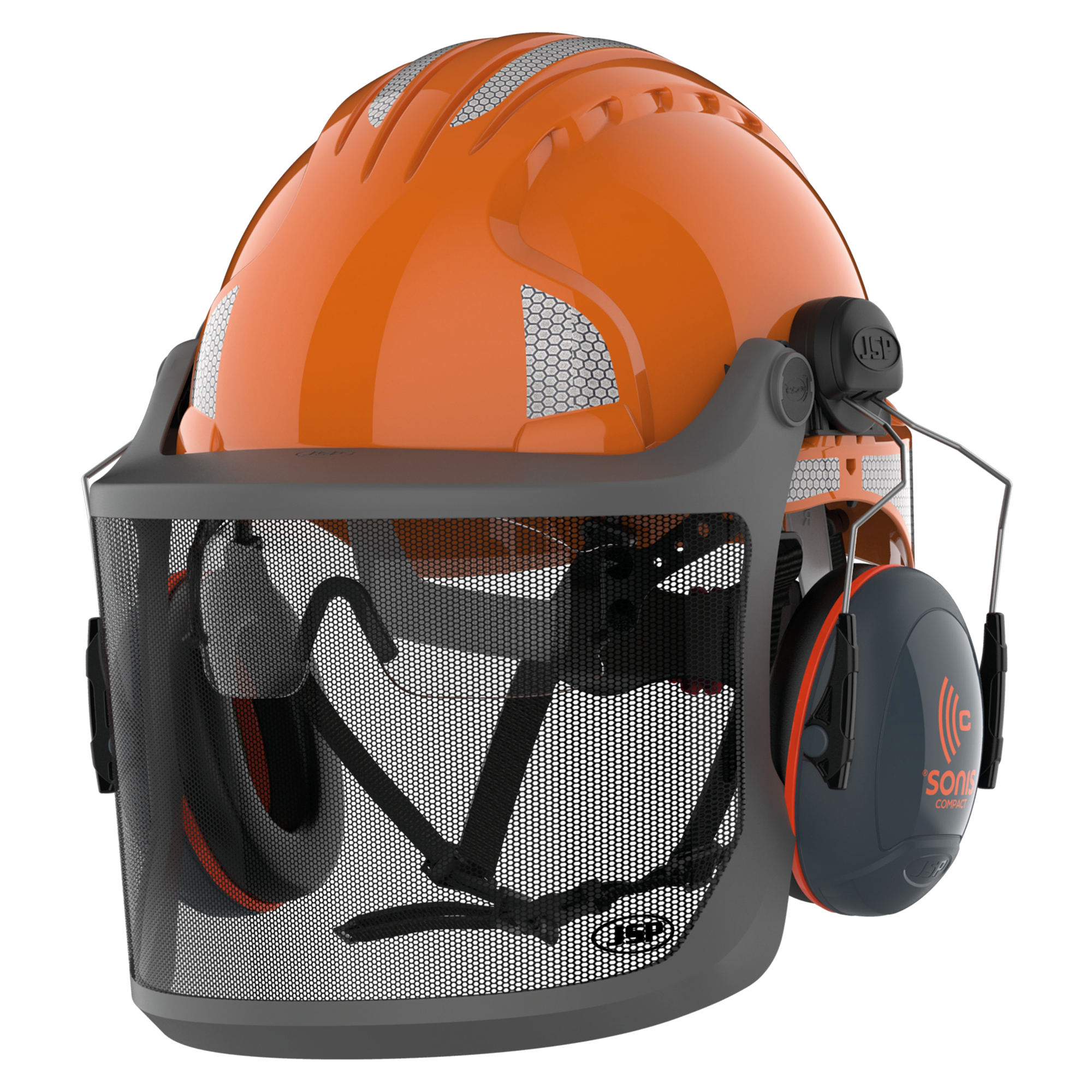 Casque forestier EVOGuard™ M3 avec coquilles Sonis Compact JSP JSAKE24A Casque forestier EVOGuard™ M3 avec coquilles Sonis Compact JSP JSAKE24A