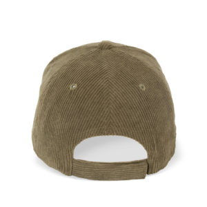 Casquette 5 panneaux en velours K-up KP250