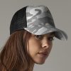 Casquette 5 pans américaine camouflage Beechfield Camo Snapback Trucker
