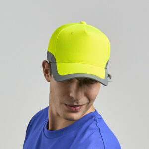 Casquette 5 pans visibilté Atlantis Headwear Helpy-S