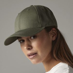 Casquette 6 panneaux en coton organique Beechfield Earthaware® Organic Cotton Canvas 6 Panel Cap