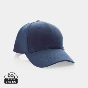 Casquette 6 panneaux en coton recyclé 280gr IMPACT