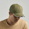 Casquette 6 pans contrastée Atlantis Headwear Pilot Piping Sandwich-S