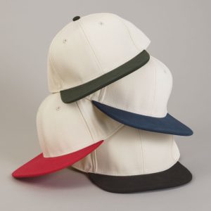 Casquette 6 pans contrastée Beechfield Contrast Flat Peak 6 Panel Cap