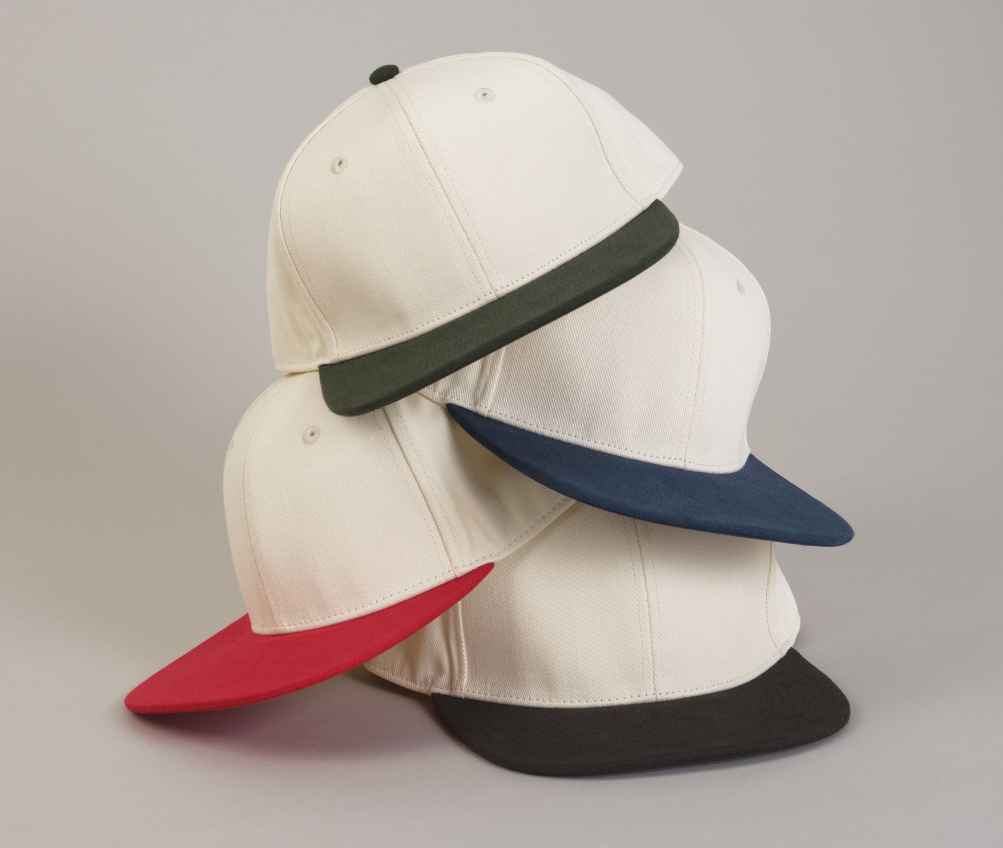 Casquette 6 pans contrastée Beechfield Contrast Flat Peak 6 Panel Cap Casquette 6 pans contrastée Beechfield Contrast Flat Peak 6 Panel Cap