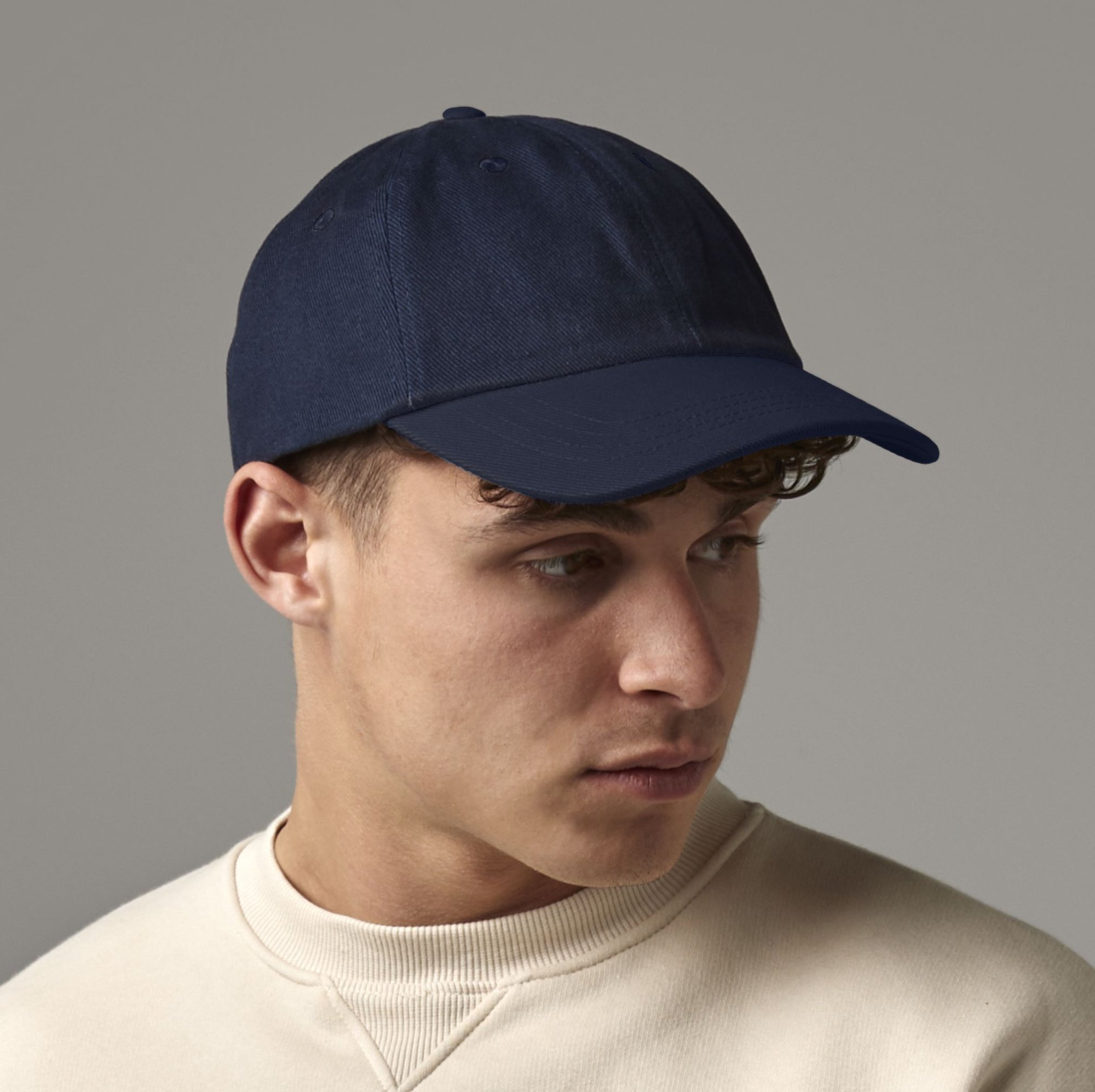 Casquette 6 pans en coton brossé Beechfield Low Profile Heavy Brushed Cotton Cap Casquette 6 pans en coton brossé Beechfield Low Profile Heavy Brushed Cotton Cap