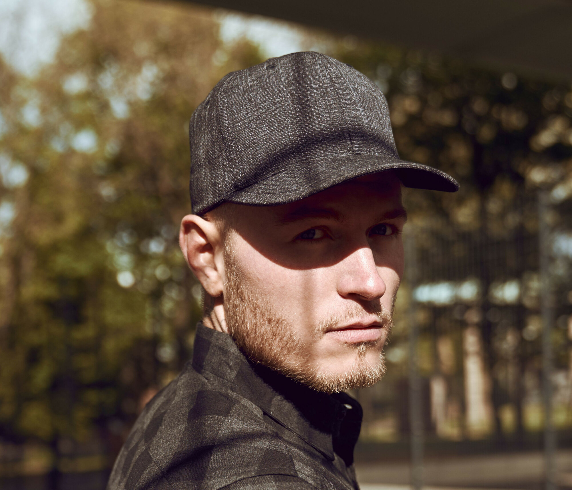 Casquette 6 pans Flexfit Fine Melange Cap Casquette 6 pans Flexfit Fine Melange Cap