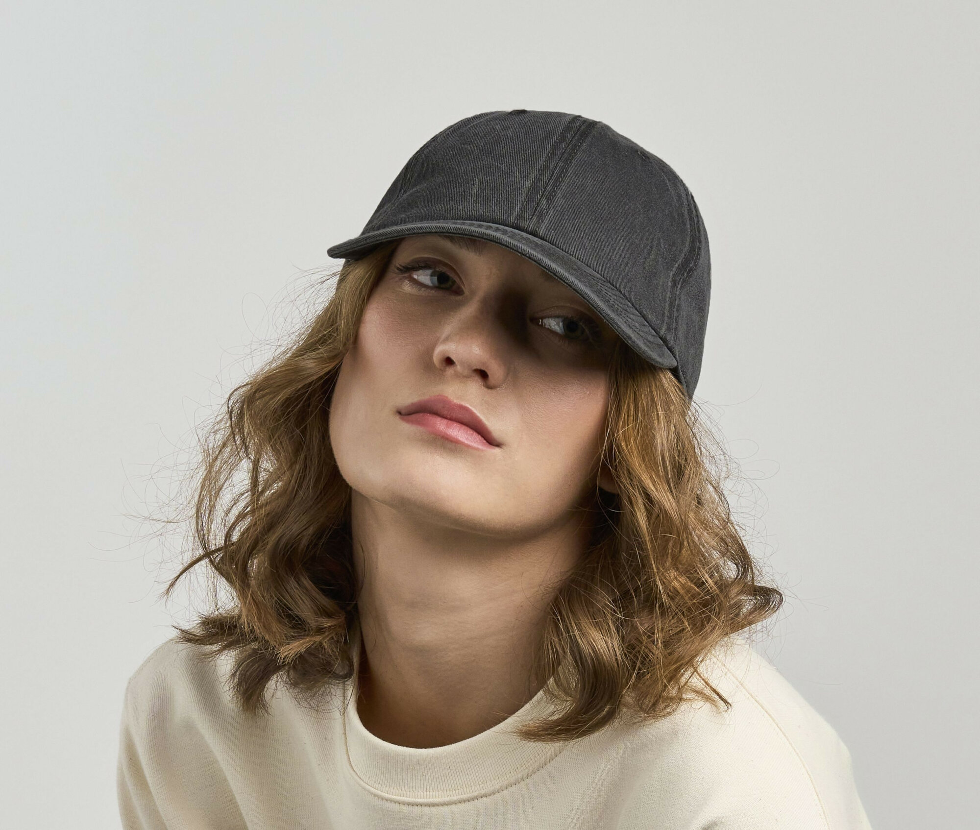 Casquette 6 pans mid visor délavée Atlantis Headwear Digg-S Casquette 6 pans mid visor délavée Atlantis Headwear Digg-S