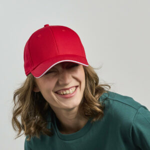 Casquette 6 pans visière sandwich Atlantis Headwear Sport Sandwich-S