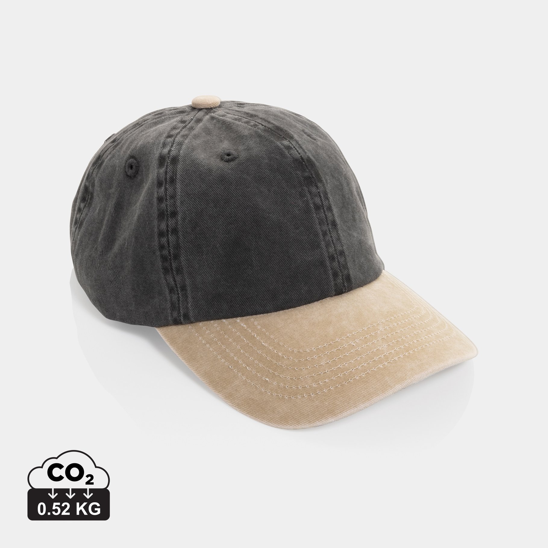 Casquette à 6 panneaux en coton sergé bicolore BEAU AWARE™ Casquette à 6 panneaux en coton sergé bicolore BEAU AWARE™