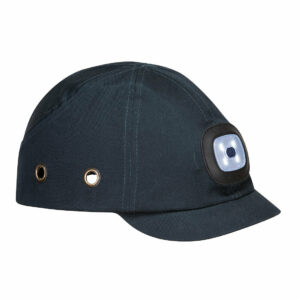 Casquette antichoc à LED rechargeable par USB Portwest PW29