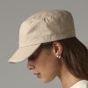 Casquette armée coton lourd délavé Beechfield Army Cap