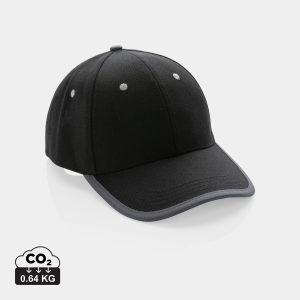 Casquette contraste 6 panneaux coton recyclé Impact AWARE™