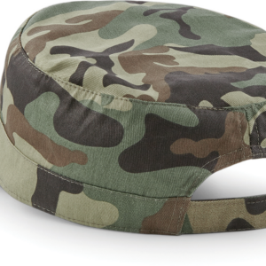 Casquette cubaine Camo Beechfield B33