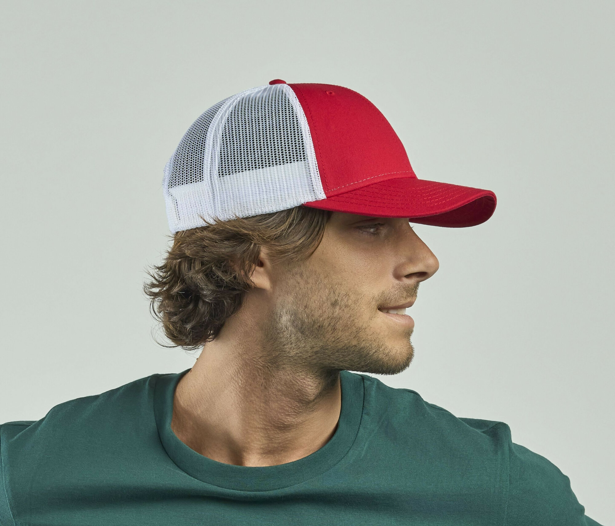Casquette en coton et polyester recyclé Atlantis Headwear Recy Three Casquette en coton et polyester recyclé Atlantis Headwear Recy Three