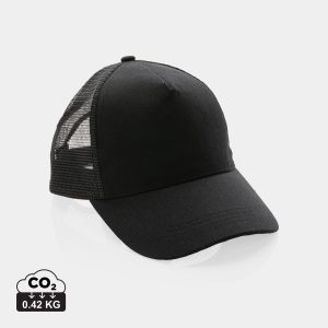 Casquette filet 5 panneaux coton recyclé Impact AWARE™