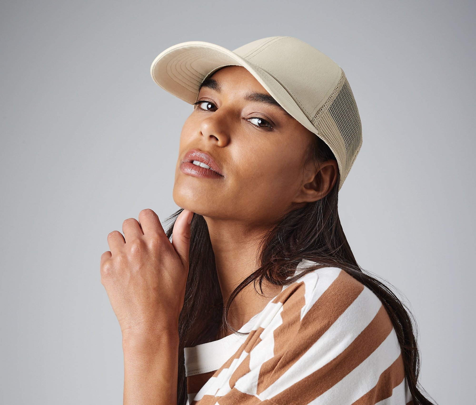 Casquette filet en coton bio Beechfield Organic Cotton Trucker Casquette filet en coton bio Beechfield Organic Cotton Trucker