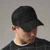 Casquette filet en daim Beechfield Suede Trucker