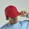 Casquette hiver en nylon et polaire recyclés Atlantis Headwear Techno Flap-S