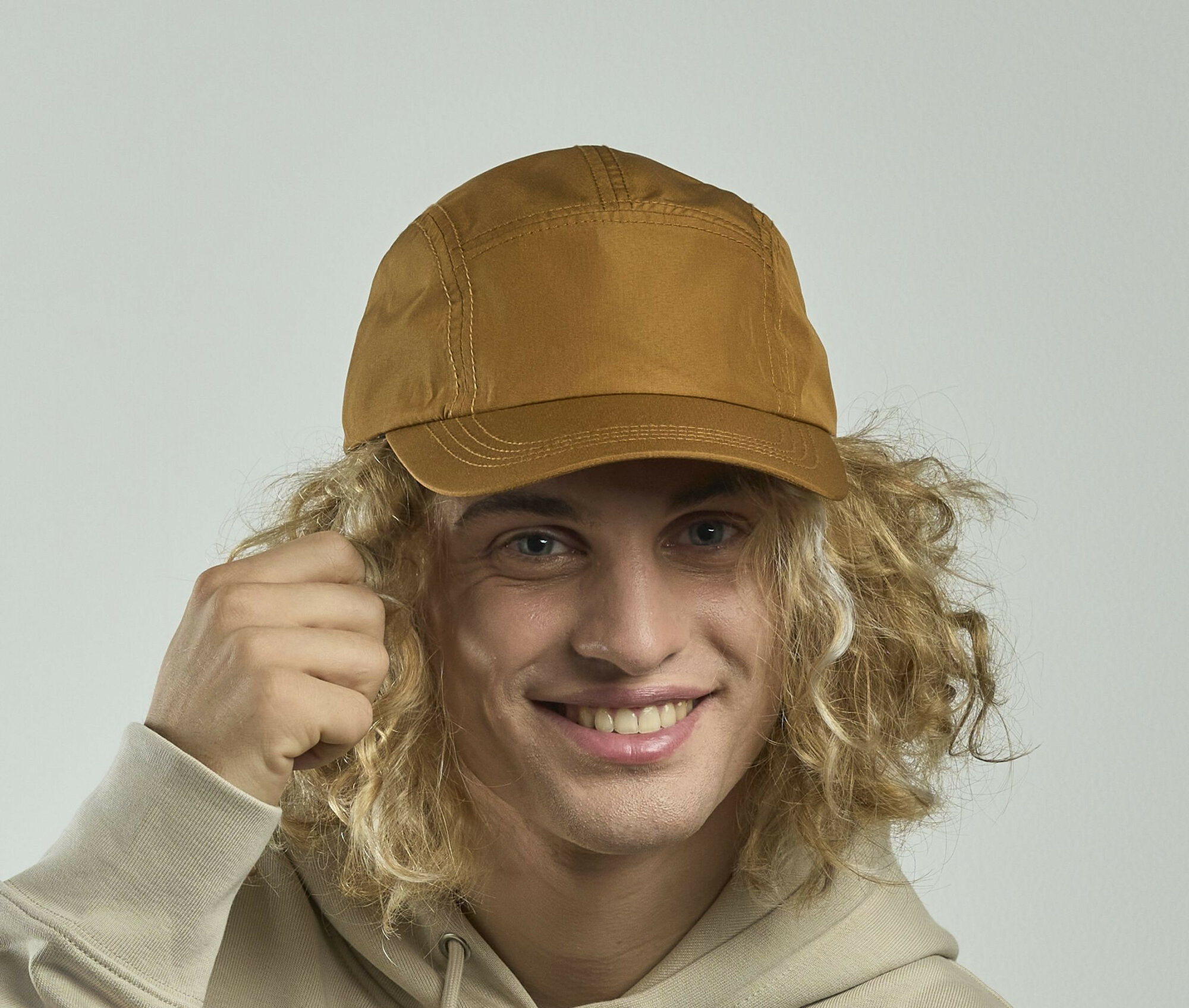 Casquette imperméable 5 pans en polyester recyclé Atlantis Headwear Rainy-S Casquette imperméable 5 pans en polyester recyclé Atlantis Headwear Rainy-S