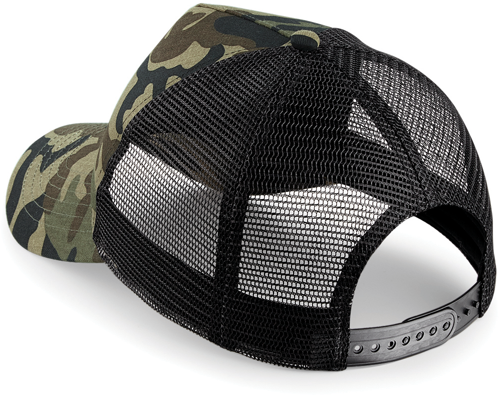 Casquette Snapback Camo Beechfield B694 Casquette Snapback Camo Beechfield B694