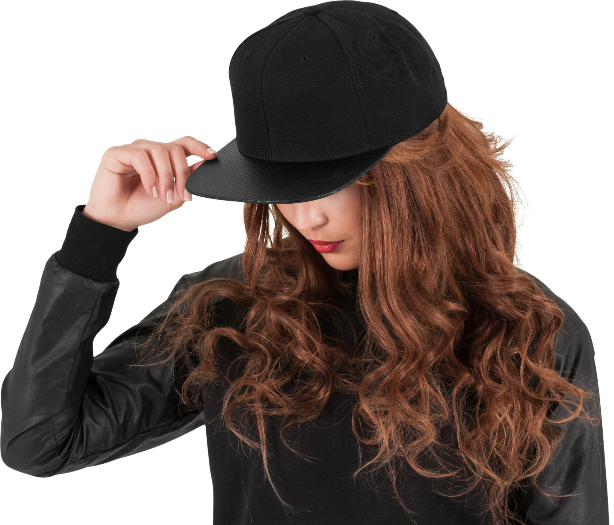 Casquette snapback en carbone Flexfit Carbon Casquette snapback en carbone Flexfit Carbon