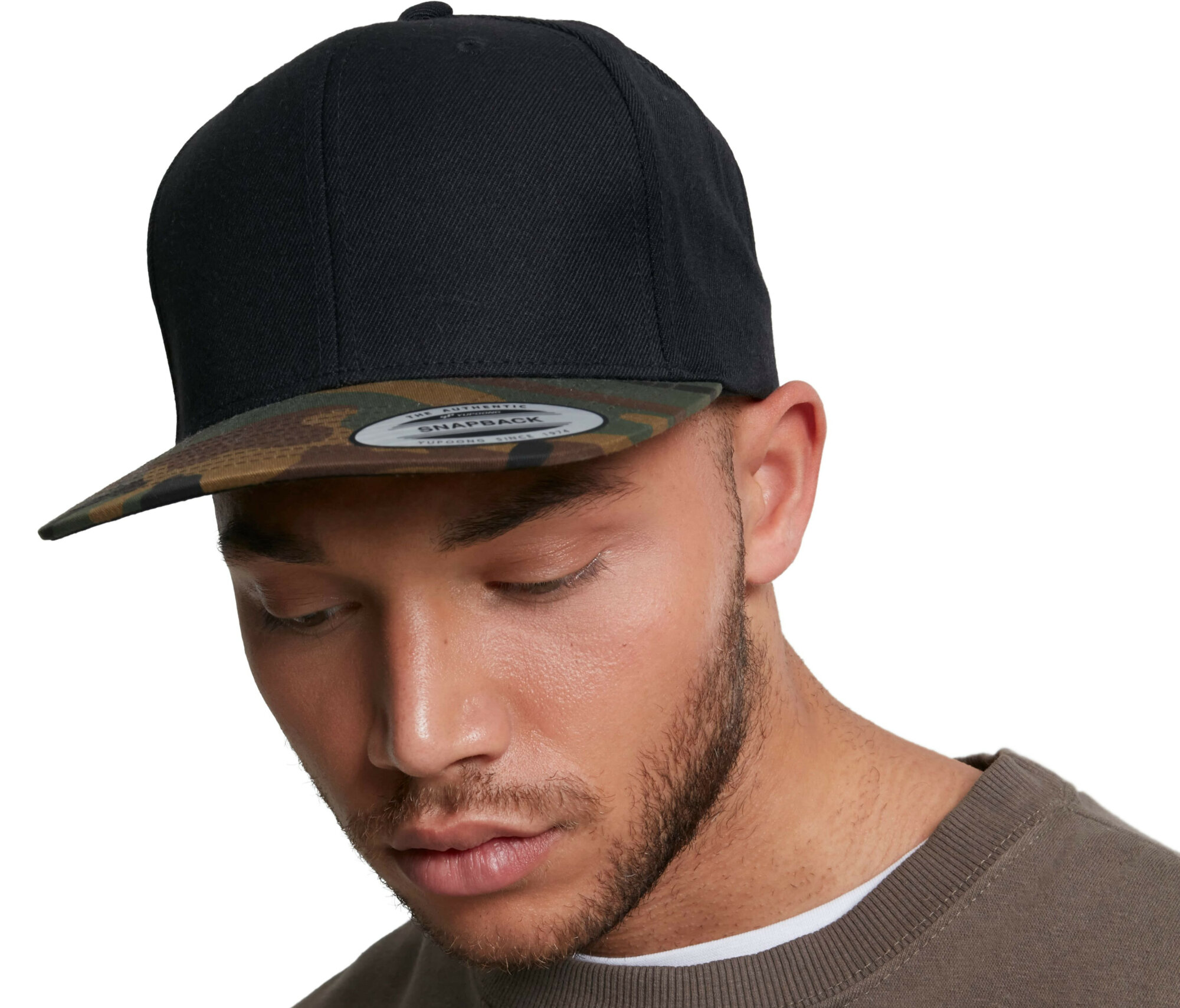 Casquette snapback style camo Flexfit Classic 2-Tone Casquette snapback style camo Flexfit Classic 2-Tone