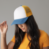 Casquette trucker 5 panneaux Beechfield Retro 5 Panel