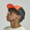Casquette visière plate style trucker Atlantis Headwear Snap Mesh-S