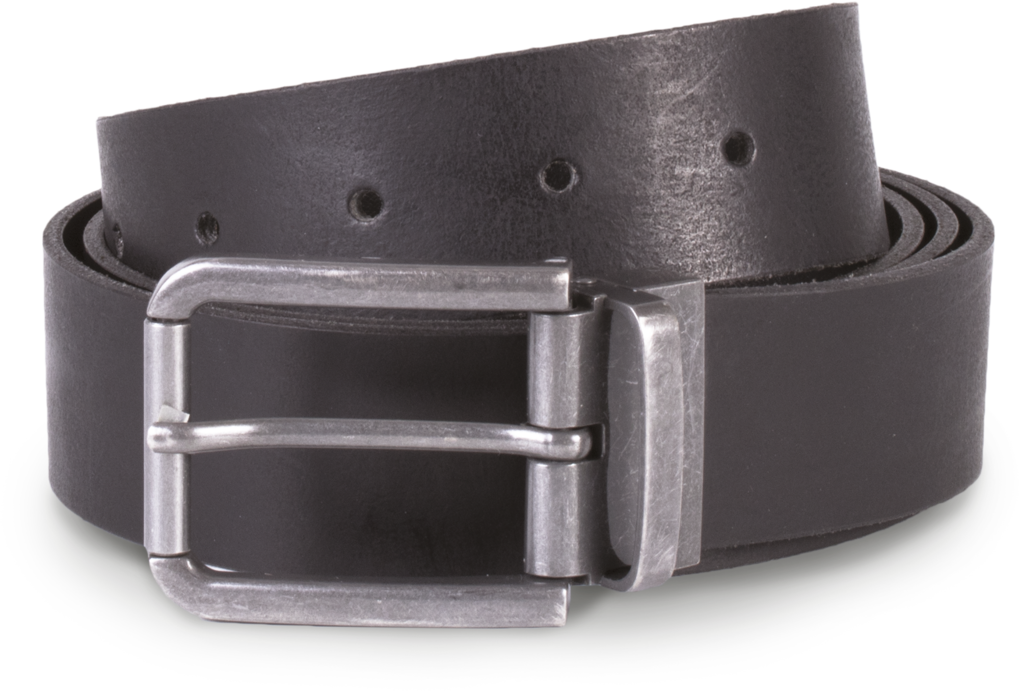 Ceinture en cuir à bord franc - 35 mm K-up KP812 Ceinture en cuir à bord franc - 35 mm K-up KP812