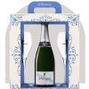 Champagne De Venoge Cordon Bleu Brut en coffret avec 2 flûtes