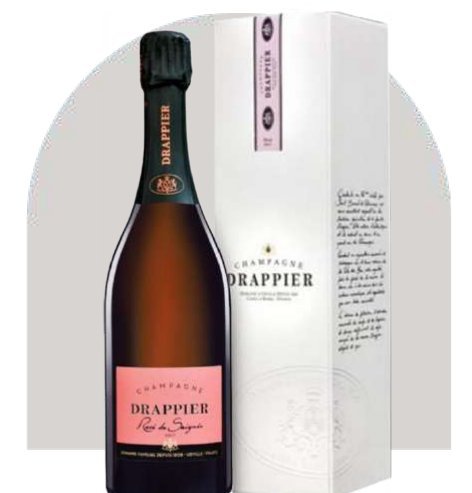 Champagne Drappier Rosé de Saignée 75 cl Champagne Drappier Rosé de Saignée 75 cl