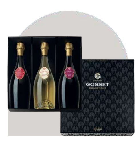Champagne Gosset Coffret Luxe 6 Champagne Gosset Coffret Luxe 6