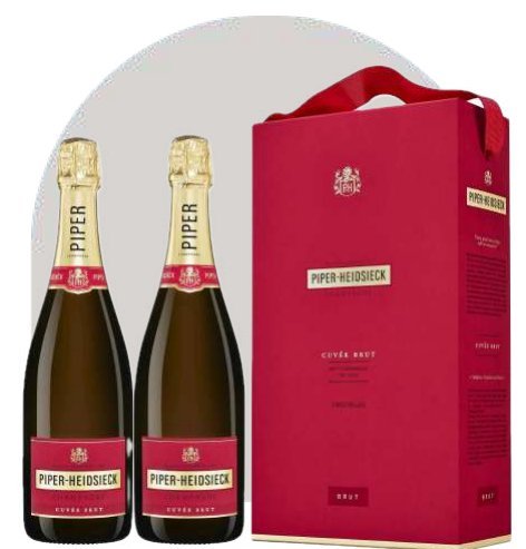 Champagne Piper-Heidsieck Brut 2 × 75 cl Champagne Piper-Heidsieck Brut 2 × 75 cl