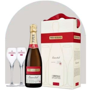Champagne Piper-Heidsieck Essentiel Extra Brut en coffret