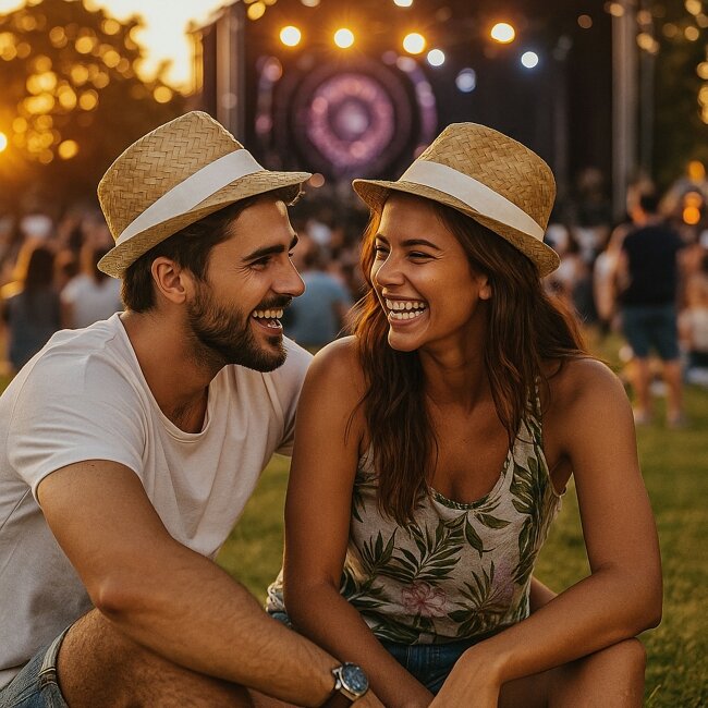 Chapeau paille dorée DOULOS Chapeau paille dorée DOULOS