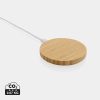 Chargeur sans fil 15W en bambou