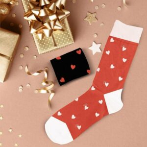 Chaussettes Duo Coeurs d'Amour